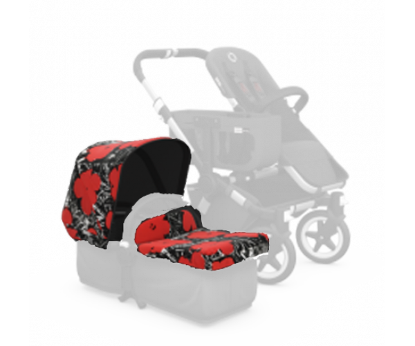 

Текстильный комплект Donkey Tailored fabric set 2 в 1 Andy Warhol Flowers Bugaboo