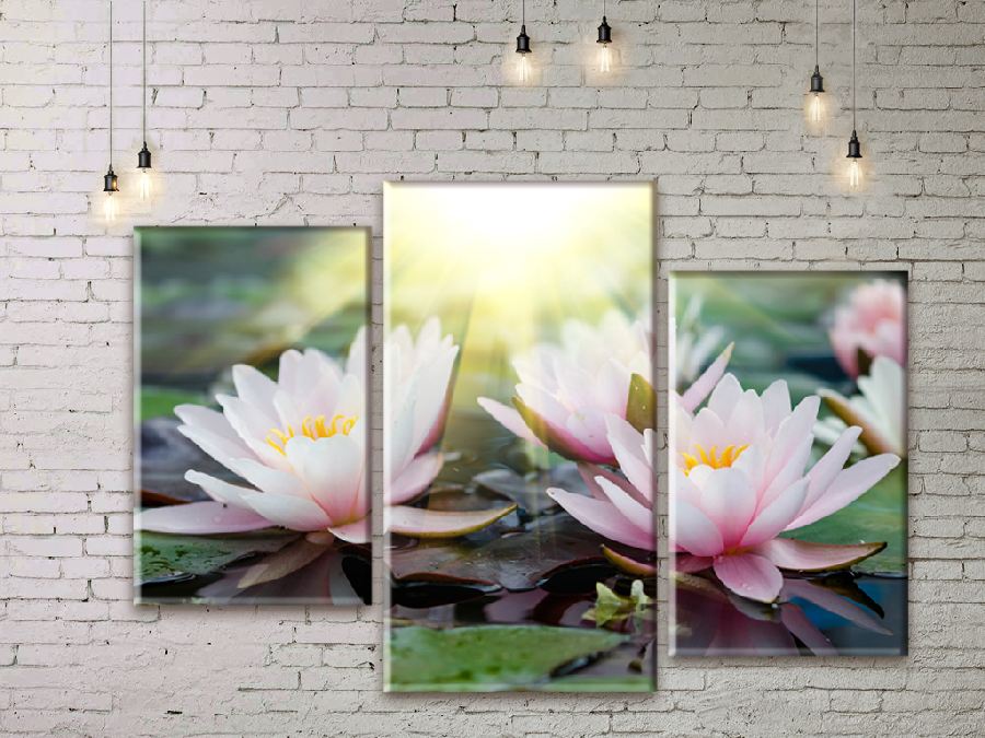 

Модульная картина ArtStar цветы Кувшинки ADFL0111 размер 120 х 180 см