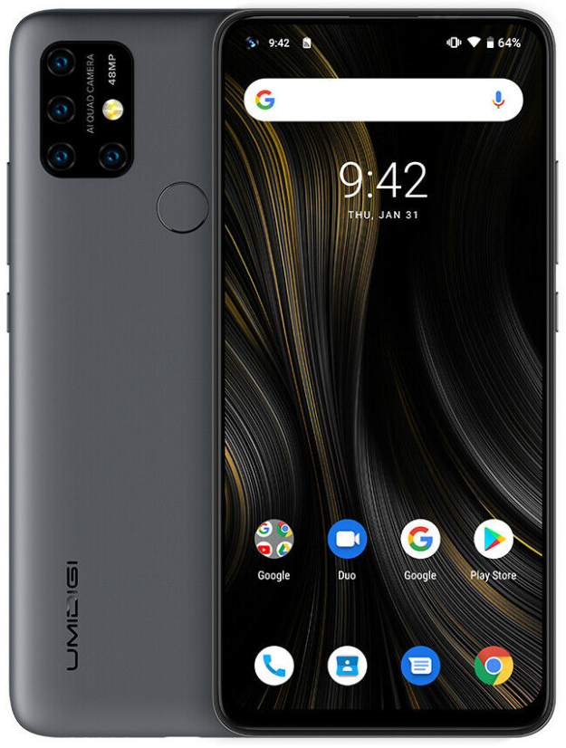 

Umidigi Power 3 4/64 Gb gray, 4G, NFC