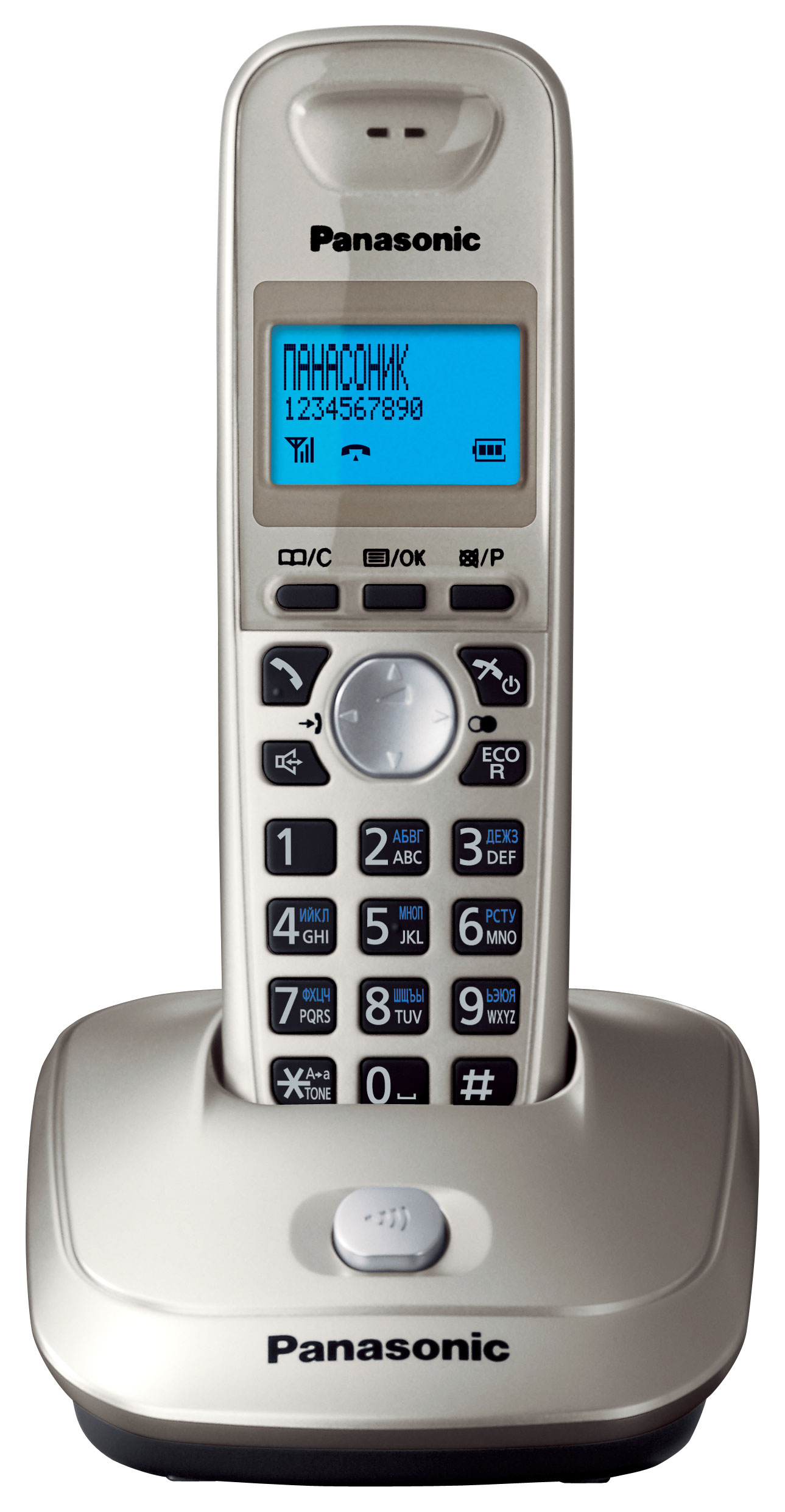 Радиотелефон DECT Panasonic KX-TG2511UAN Platinum (KX-TG2511UAN.