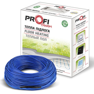 

Нагрівальний кабель ProfiTherm 2 19/1070 нагрівальна секція 1070Вт 57м 45,2Ом 000013350