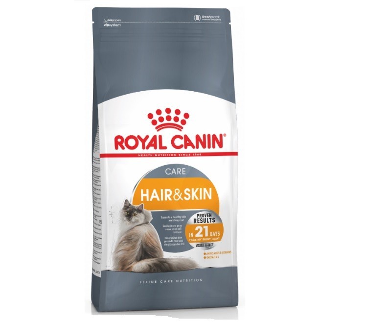 

Сухой корм Royal Canin Hair & Skin Care для котов от 1 до 7 лет для заботы о коже и шерсти 2 кг