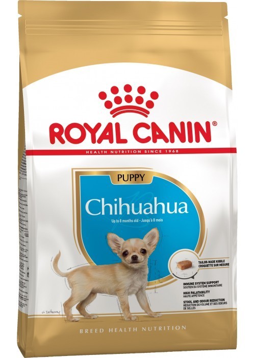 

Сухой корм Royal Canin Chihuahua Puppy для щенков до 8 месяцев 1.5 кг