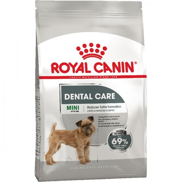 

Сухой корм Royal Canin Mini Dental Care для собак склонных к образованию зубного налета и камня 3 кг