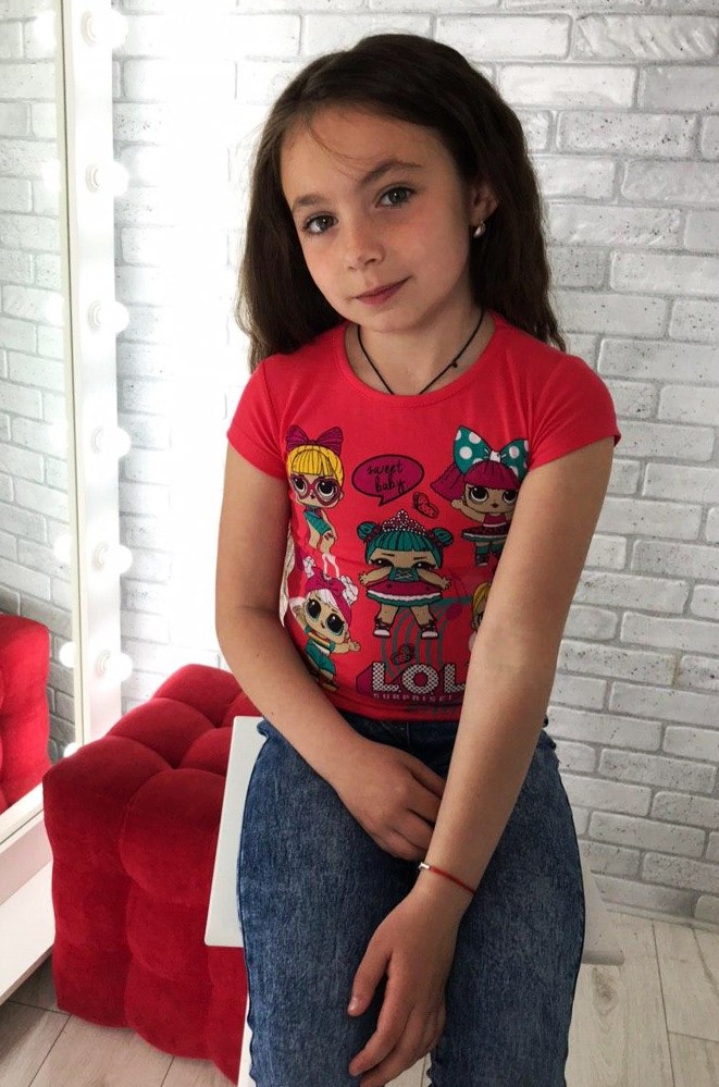 

Футболка KIDS 1 4-5 Коралловый