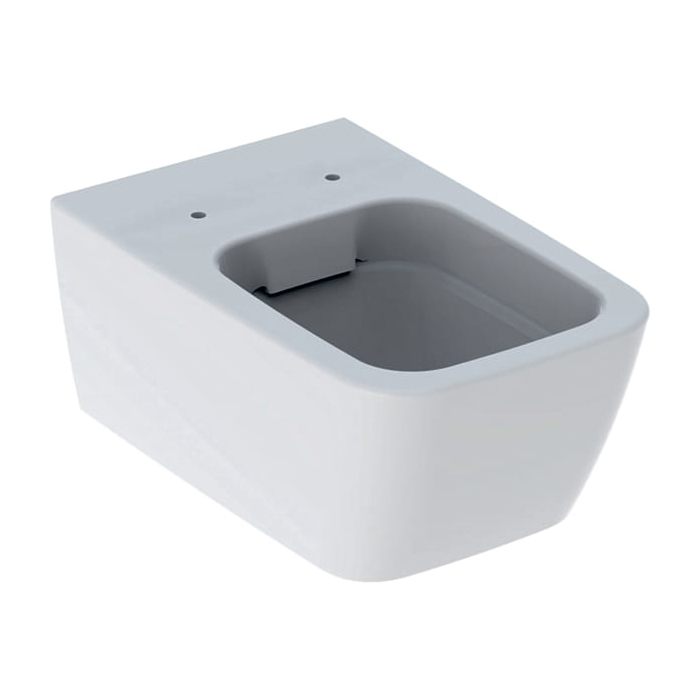 Унитаз подвесной для инсталляции безободковый белый GEBERIT iCon Square ...