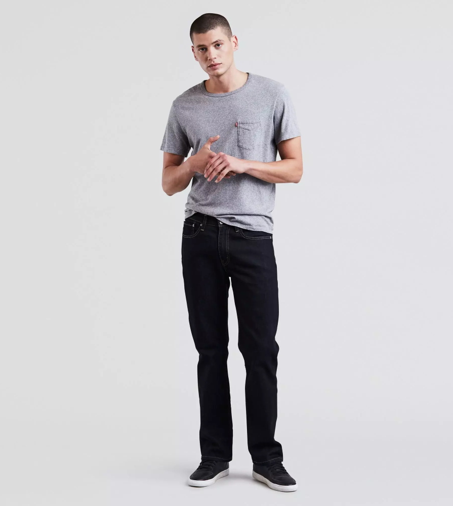 Мужские джинсы Levis 514 — Dark Hollow W33 L32 Темно-синий (005140519 ...