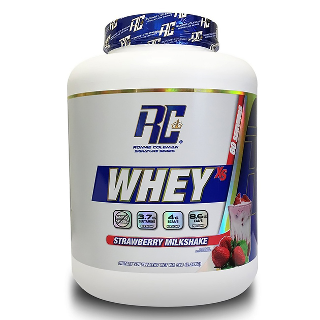 

Протеин Ronnie Coleman Whey XS 2268 г Клубнично-молочный коктейль