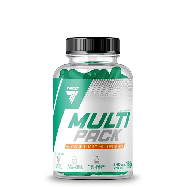 

Витаминно-Минеральный комплекс Trec Nutrition Multi Pack 240 капс