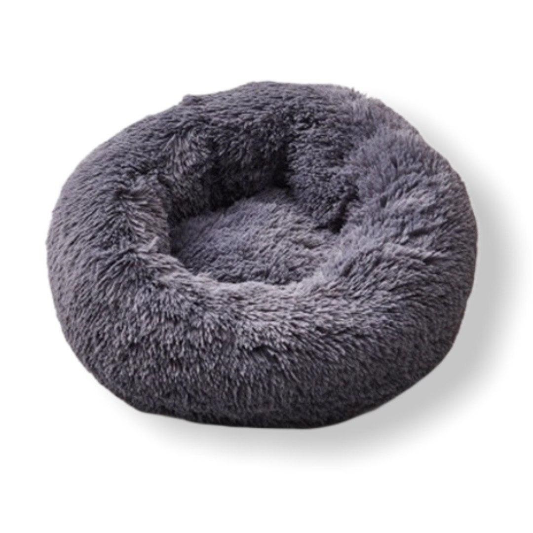 

Подушка-лежак для кошек и собак с ворсом Pets Pillows Серая диаметр 60 см grey(302)