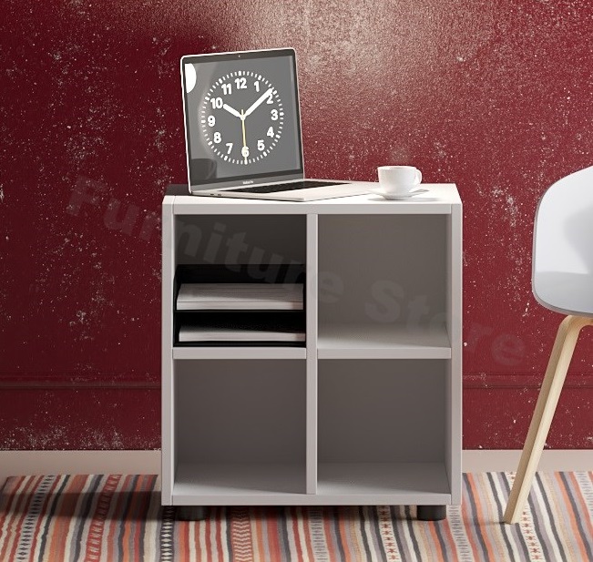 

Тумба офисная ЧЕСТ MebelLoft 50х40х50 см белый гладкий 151107