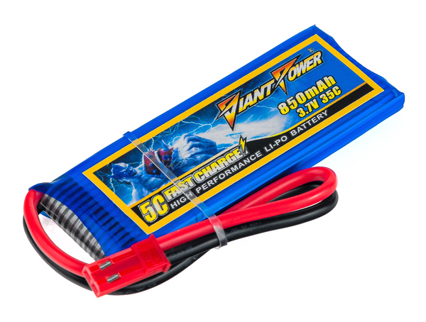 

Аккумулятор Dinogy Giant Power Li-Pol 850 mAh 3.7V 1S 35C JST (DLC-1S850E-JST)