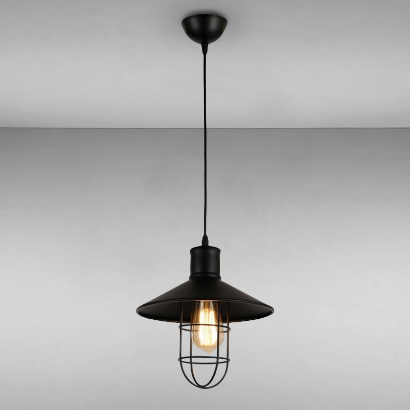

Люстра подвесная Light House LS-15056-1 BK(270) черная