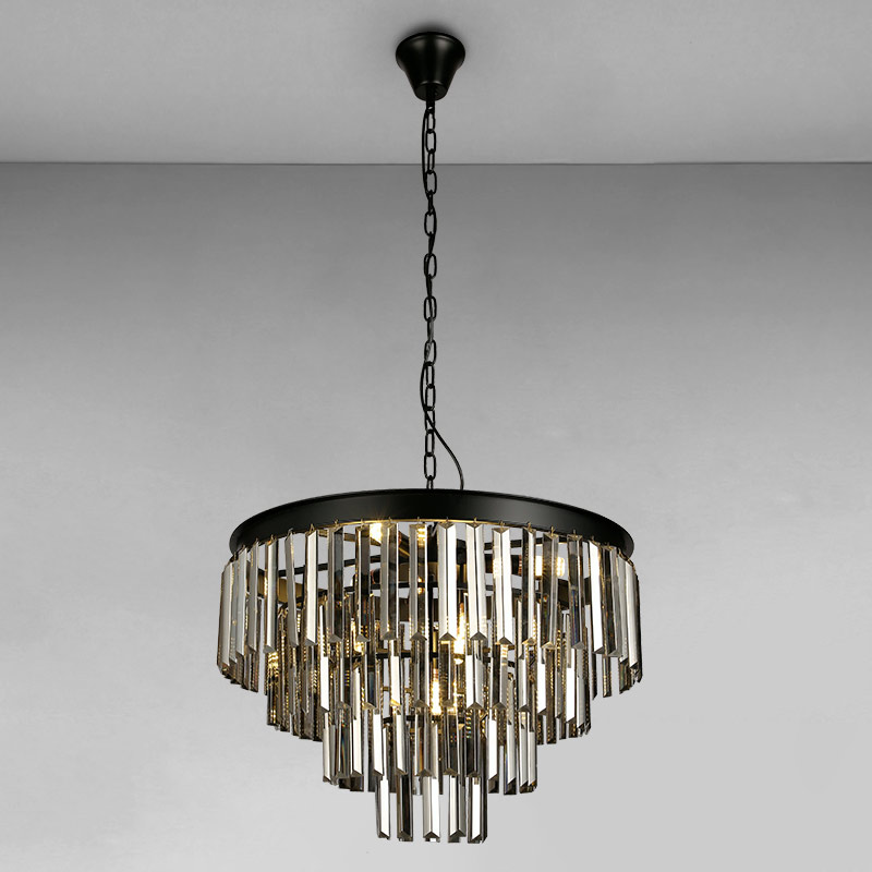 

Люстра подвесная Light House LS-15038-7 BK черная