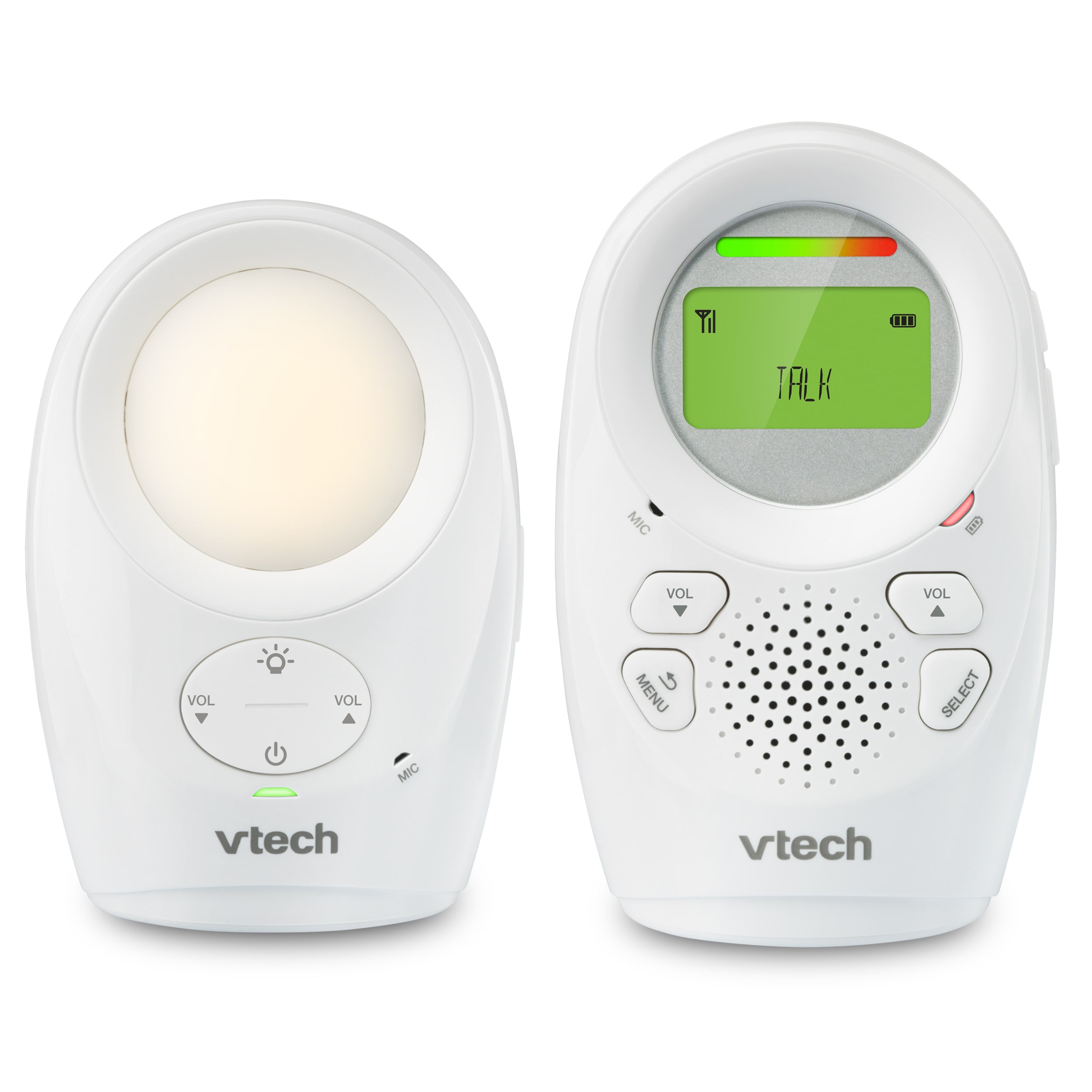 

Радионяня двухсторонней связи VTech DM1211 с колыбельными и ночником, Белая