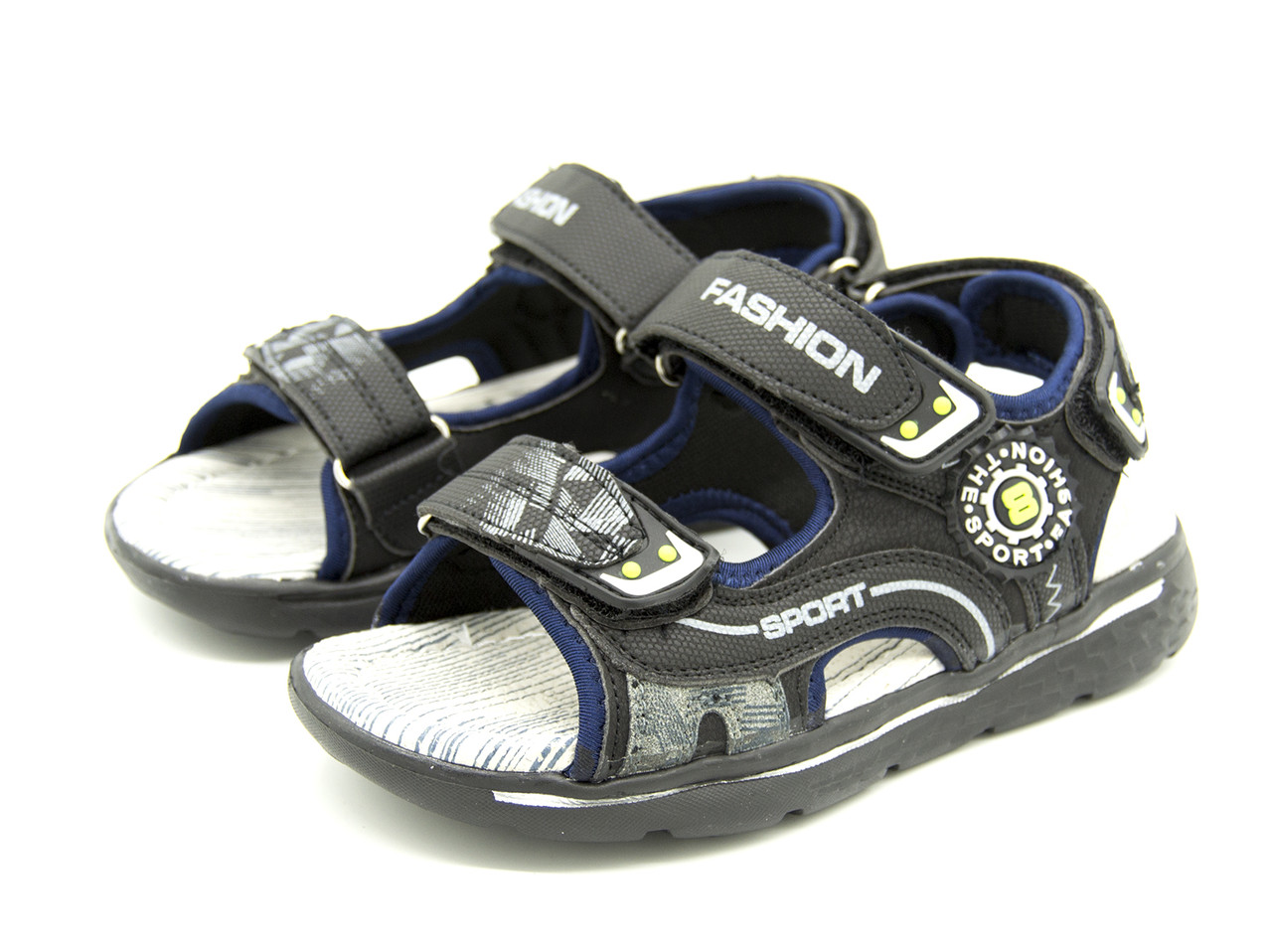

Сандалии Xifa 35 (22,5 см) Черный (5617-3 black-green 35 (22,5 см))