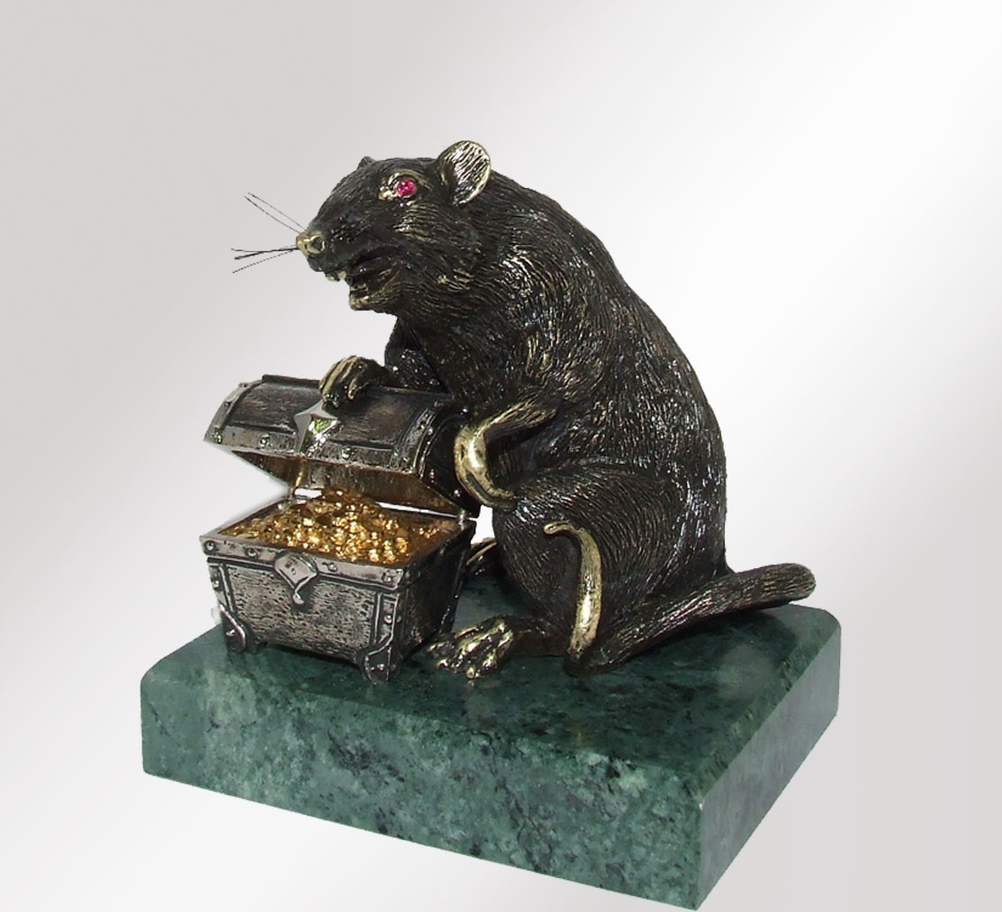 

Cтатуэтка бронзовая Art Studio Kupina Хозяйственность 105 мм