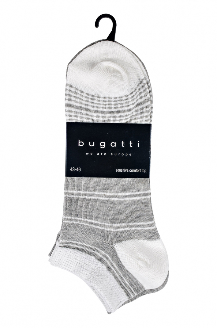

Комплект мужских носков Bugatti - серые 6893/152, Комплект мужских носков Bugatti 39-42 серые 6893/152
