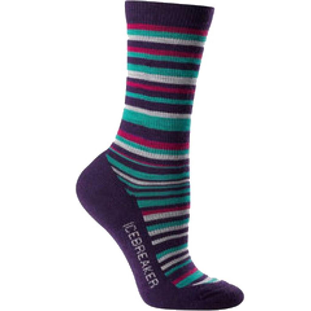 

Термоноски Icebreaker City Lite Crew WMN jet melange/lotus L (IBN 313 K86 L)