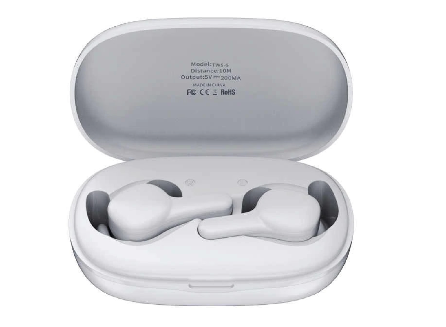 

Беспроводные Bluetooth наушники REMAX True TWS-6 Hi-Fi | BT5.0, 4hours | White