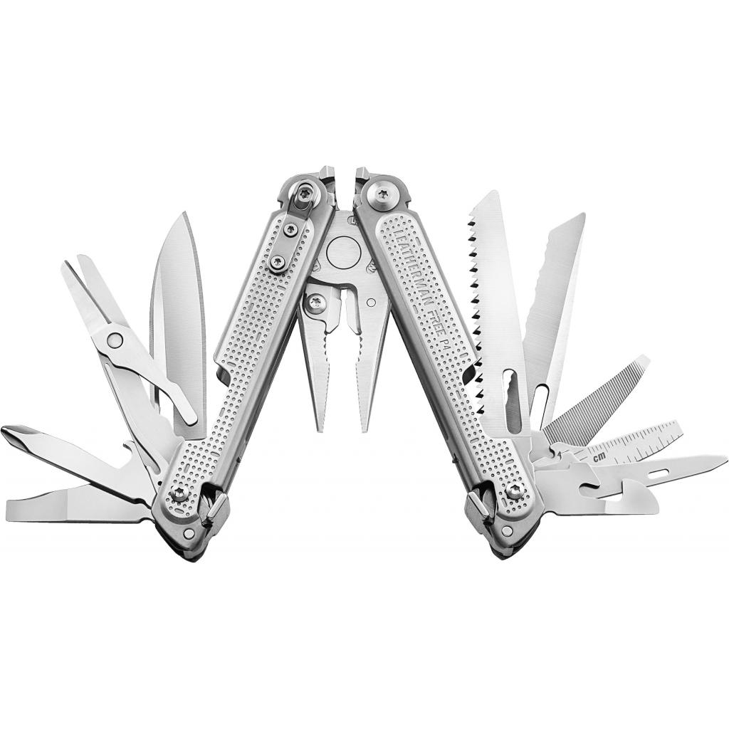 

Мультитул LEATHERMAN Free P4, синтетический чехол, картонна коробка (832642)