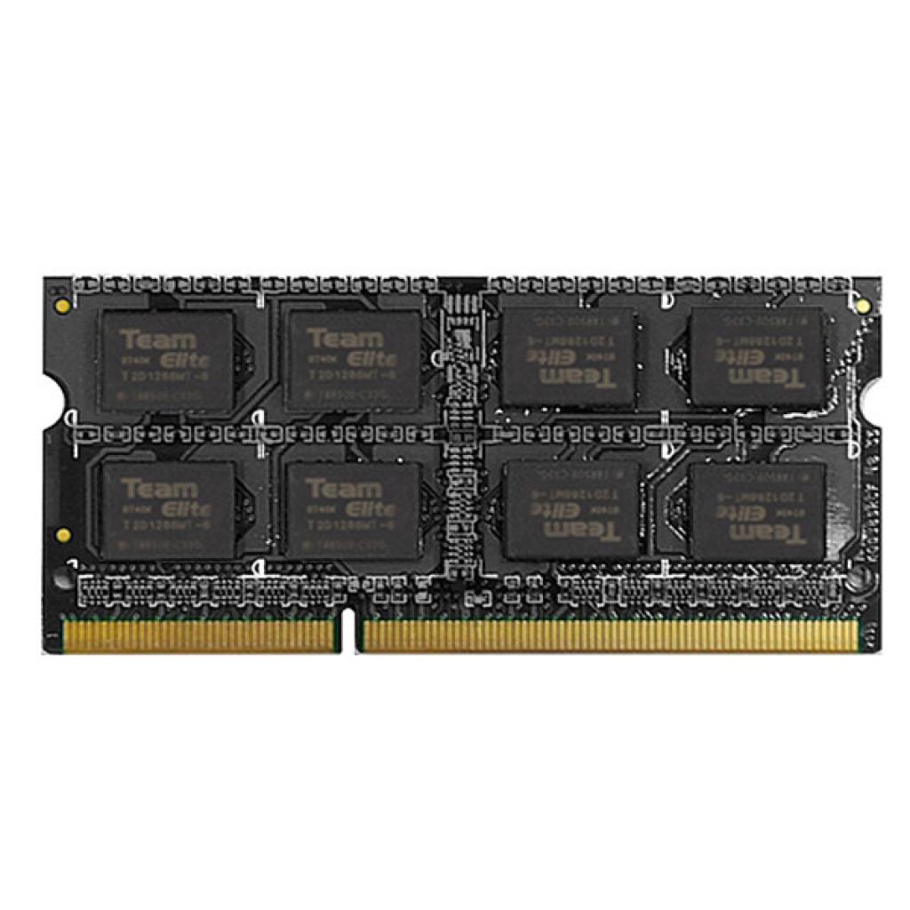 

Модуль памяти для ноутбука SoDIMM DDR3L 8GB 1600 MHz Team (TED3L8G1600C11-S01)