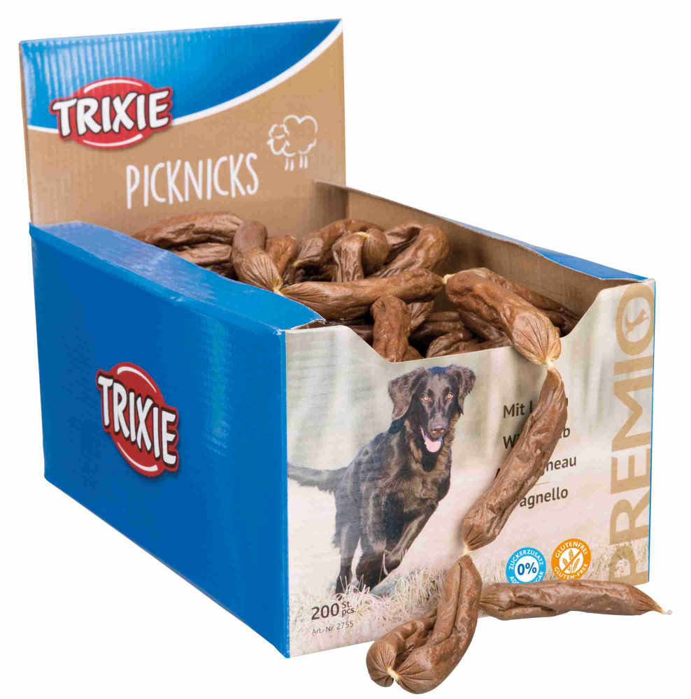 

Лакомство для собак PREMIO Picknicks Trixie с бараниной 8см 200шт (TX-2755)