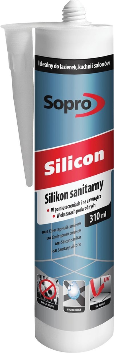 

Силиконовый герметик 030 (базальт, 64) Sopro Silicon 310 мл