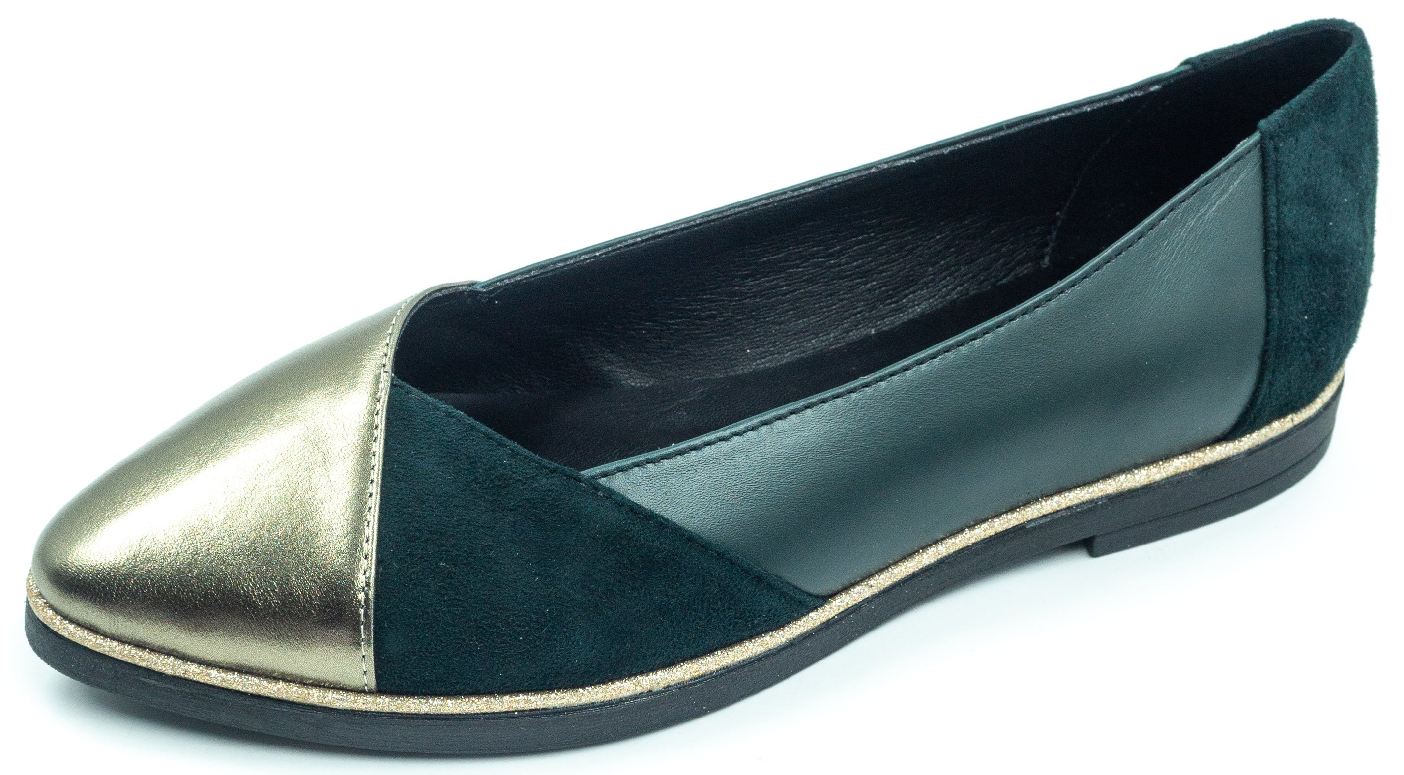 

Балетки Gina 6927 зел.шк. 40