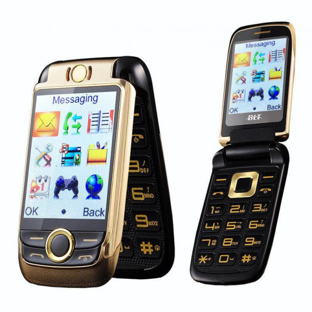 

Мобільний телефон H-Mobile V998 (BLT V998) gold Розкладний (346 zp)