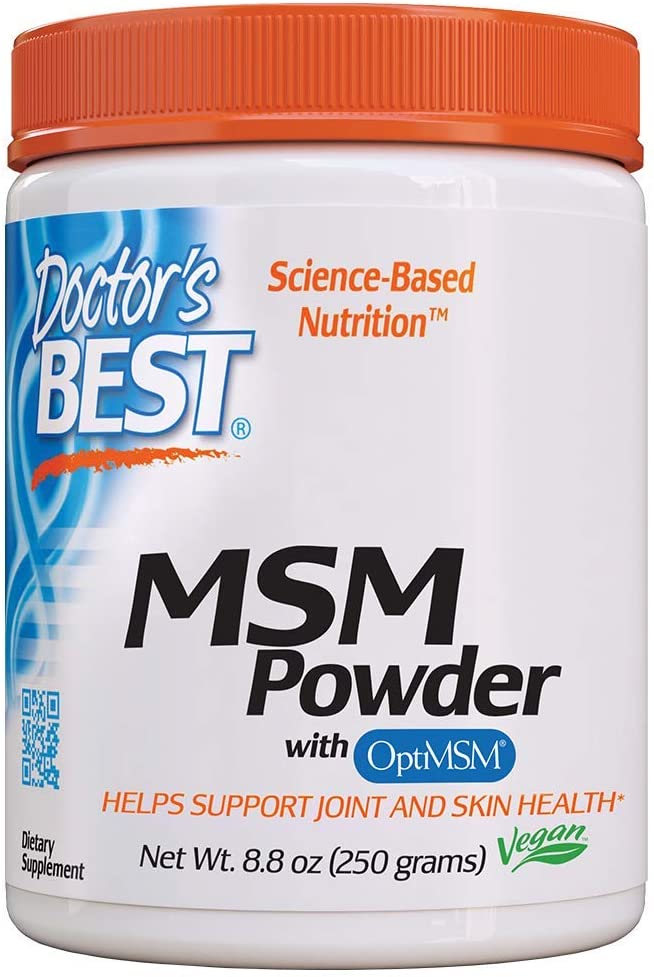 

Препарат для восстановления суставов и связок Doctor's BEST MSM Powder 250 грамм Без вкуса (334446)