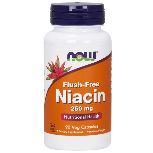 

Витамины NOW Flush-Free Niacin 250 mg (90 капс) (334093)