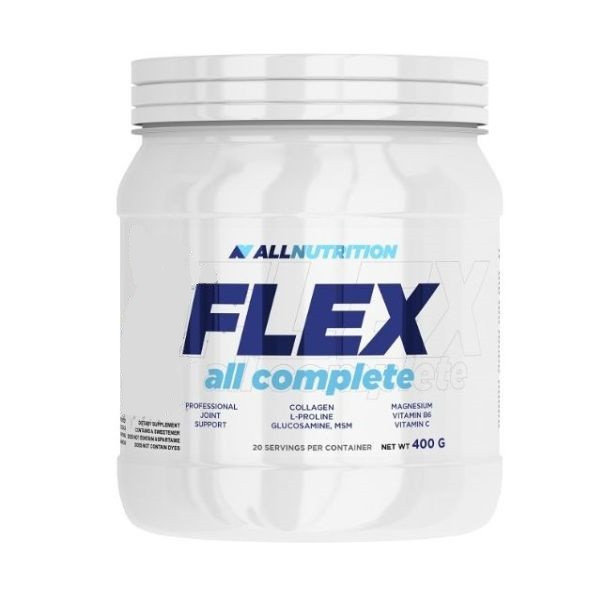 

Препарат для восстановления суставов и связок AllNutrition Flex All Complete 400 грамм лимон (334385-4)