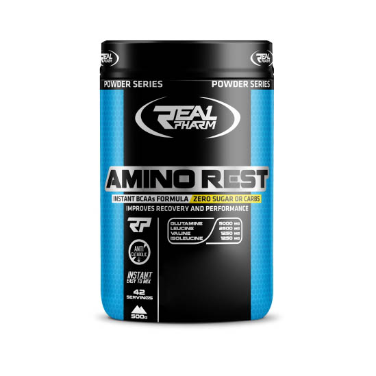 

Аминокислоты Real Pharm Amino Rest 500 грамм яблочный (334509-1)