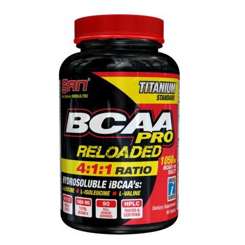 

BCAA аминокислоты SAN BCAA RELOADED 4:1:1 (90 таб) (334200)