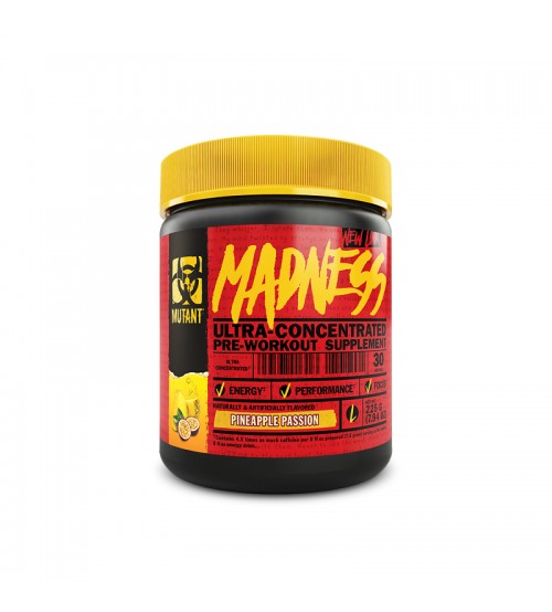 

Предтренировочный комплекс PVL Mutant Madness 275 грамм ананас (334471-3)