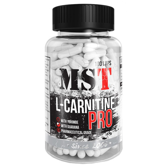 

Л-карнитин MST Nutrition L-Carnitine PRO (90 капс) (334124)