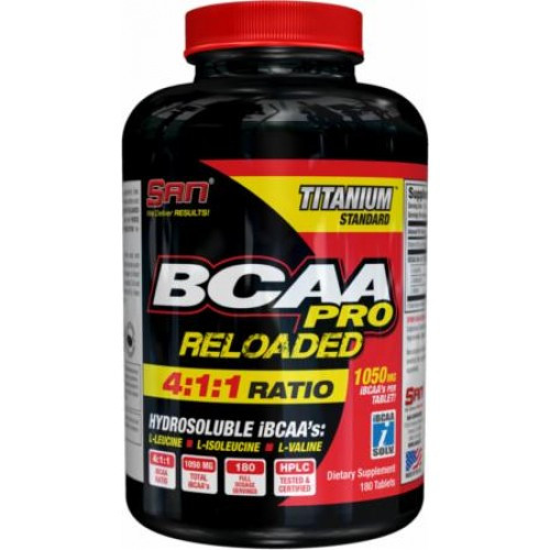 

BCAA аминокислоты SAN BCAA Reloaded 4:1:1 (180 таб) (334201)