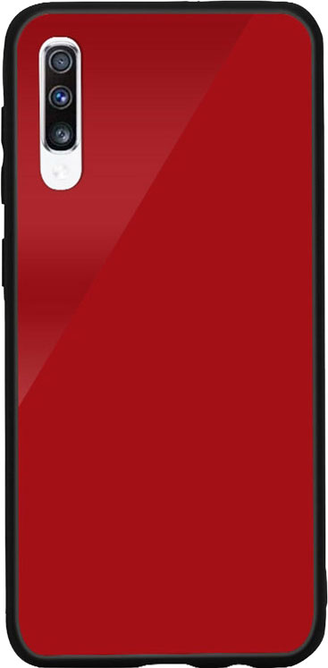 

Панель Intaleo Real Glass для Samsung Galaxy A70 Red