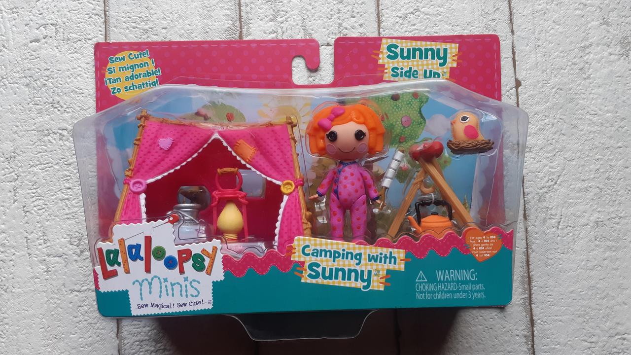 

Набор с куклой Mini Lalaloopsy Санни на кемпинге 7.5 см 534129