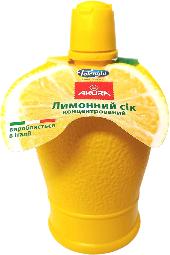 Сок лимона Akura концентрированный 200 мл (8031301886224) – купить в ...