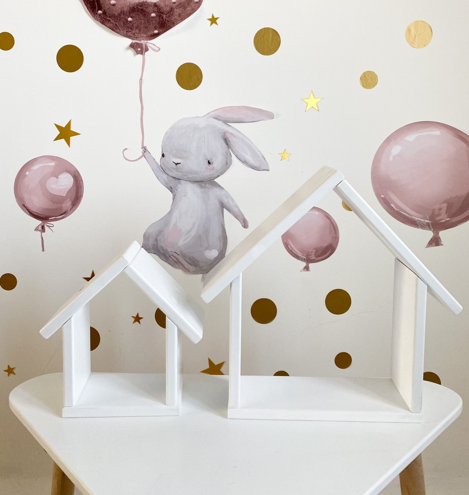 

Полки детские Домики (комплект 2 шт) FOREST KIDS белые