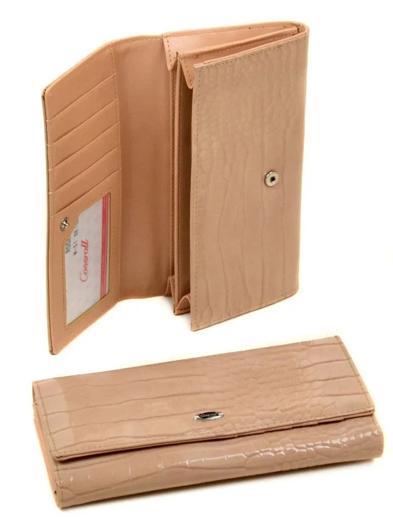

Кошелек Cossroll CS-4 Бежевый