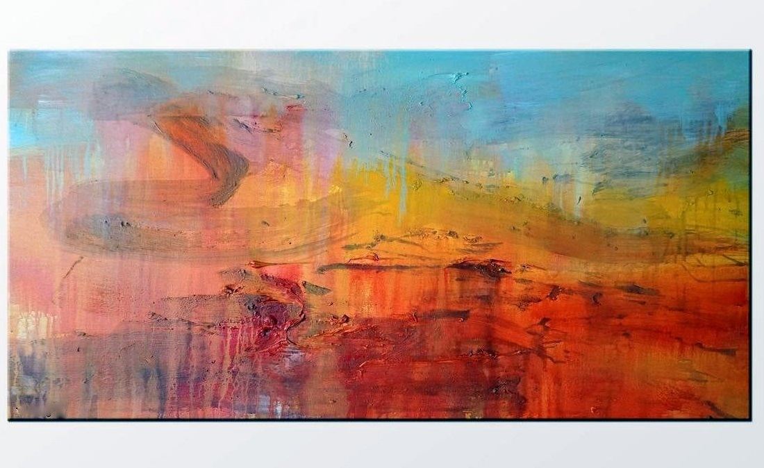 

Картина абстракция абстракция ArtSale RA0022 размер 80 х 160 см