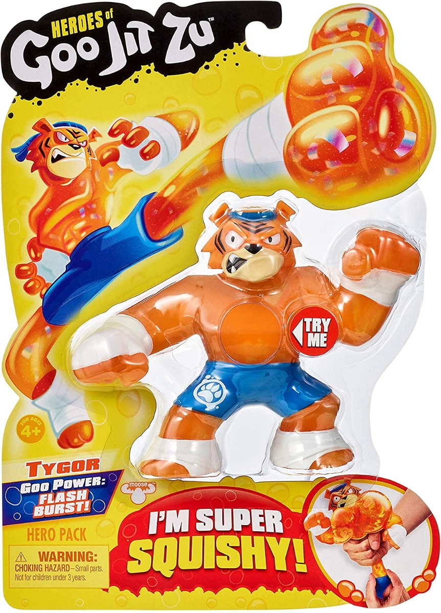Фигурка Гуджитсу Тигр (Tiger Tygor) Heroes of Goo Jit Zu 41024 – фото ...