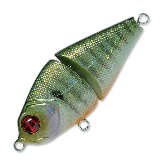 

Воблер Pontoon 21 Bully Boo 60-SS, 9.7g, 0.5-1.0m 235 Crash HG Brillian Jungle