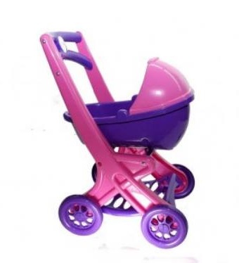 

Коляска для кукол детская Пластиковая коляска для кукол с люлькой Doloni Toys (0121/02)