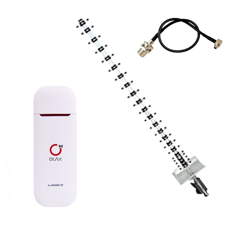 Комплект Olax U90H-E + 3G/4G LTE антенна Стрела 1700-2700 МГц 20 дБ ...