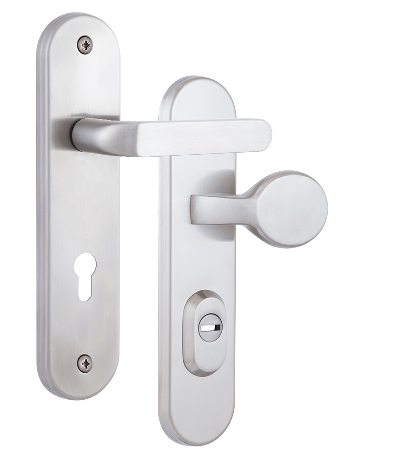 

Защитная фурнитура ROSTEX *SOLID-PRO F fix-mov DIN PLATE 90 мм нержавеющая сталь матовая 3 класс (Чехия)