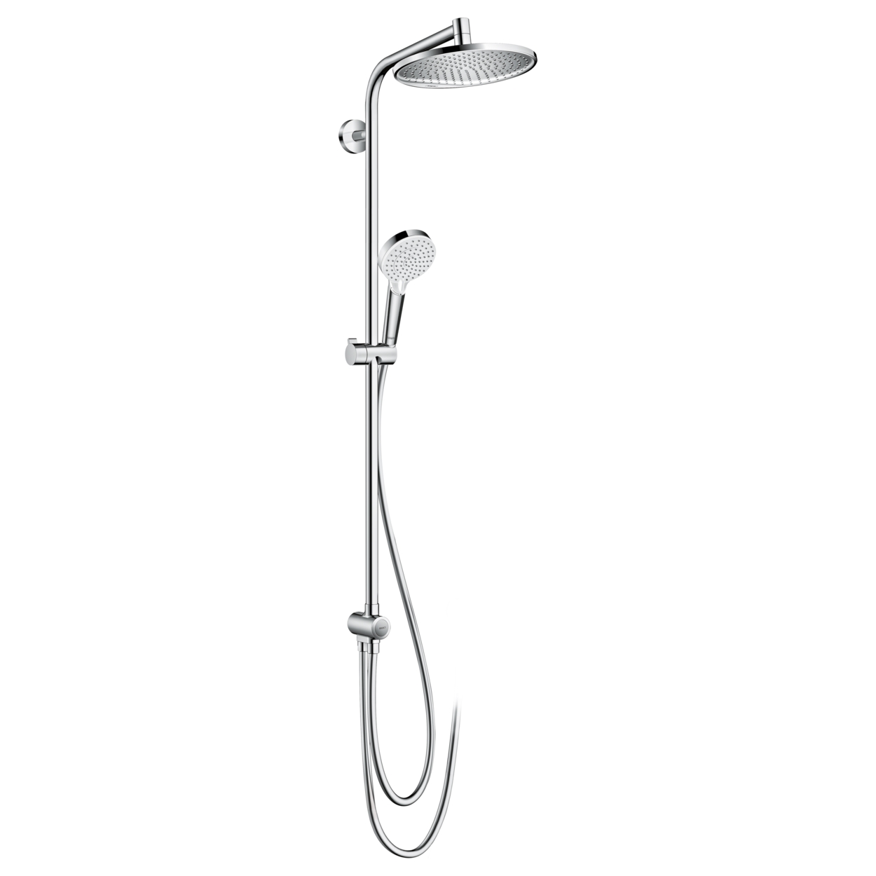 

Crometta S 240 1jet Showerpipe Reno Душевая система